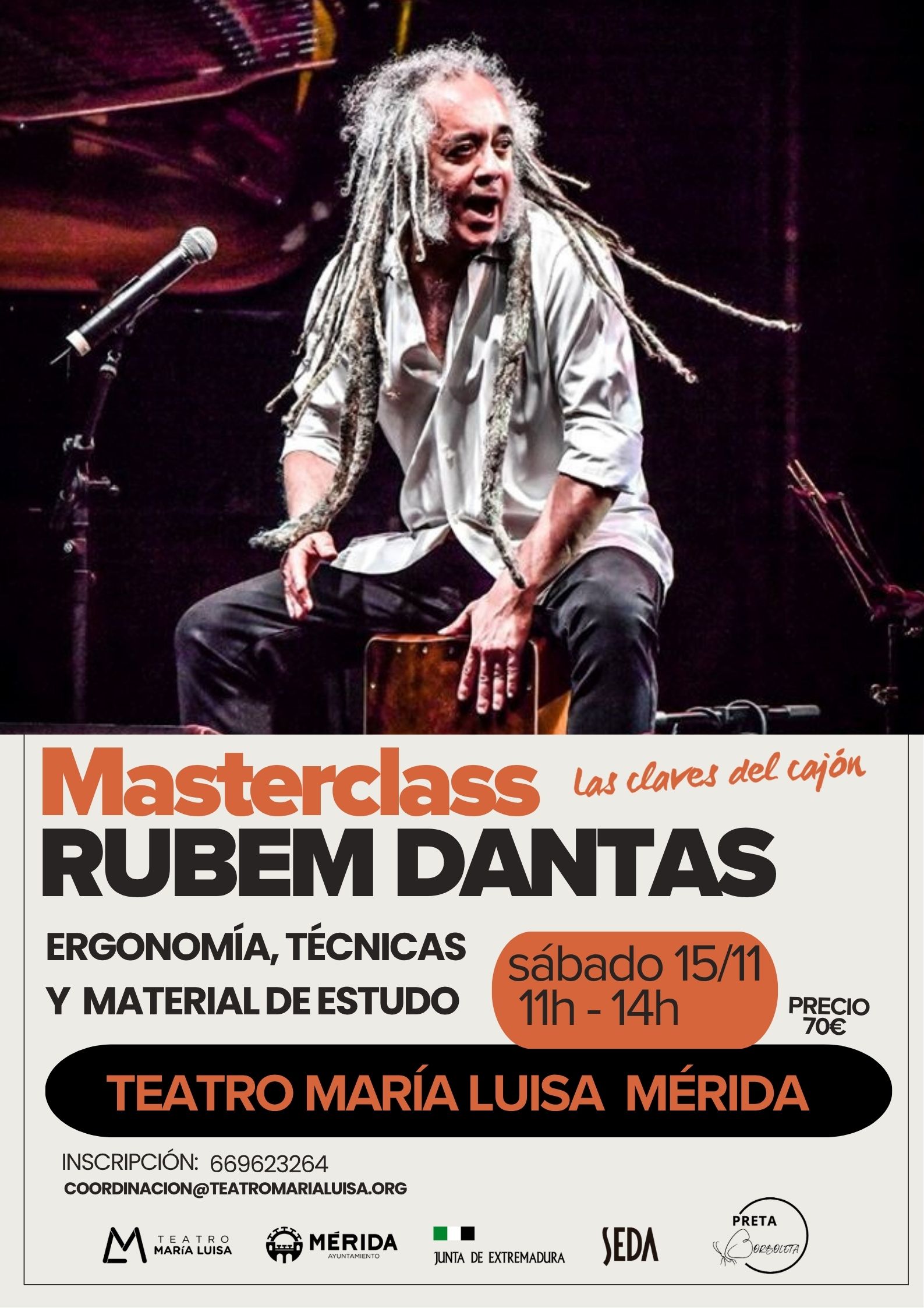 Masterclass Rubem Dantas - Cajón Tour