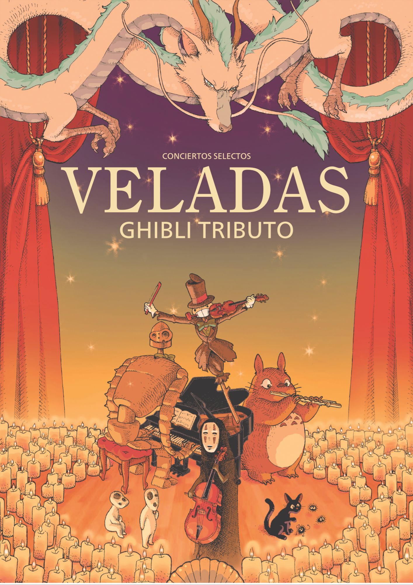 Veladas: Ghibli Tributo / Concierto de clausura Cinebeat II Festival de Cine y Música de Mérida